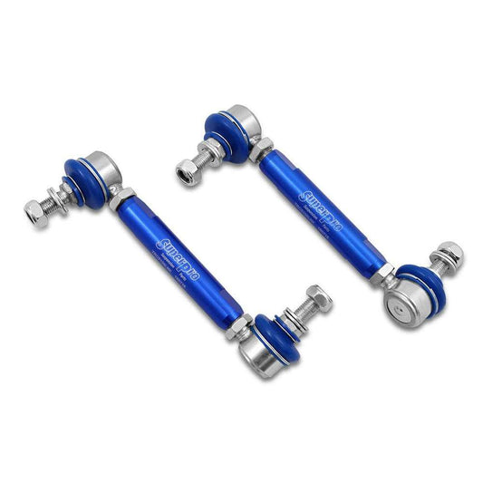 SuperPro Front Sway Bar Link Kit - Heavy Duty Adjustable | Multiple Fitments (TRC10105)