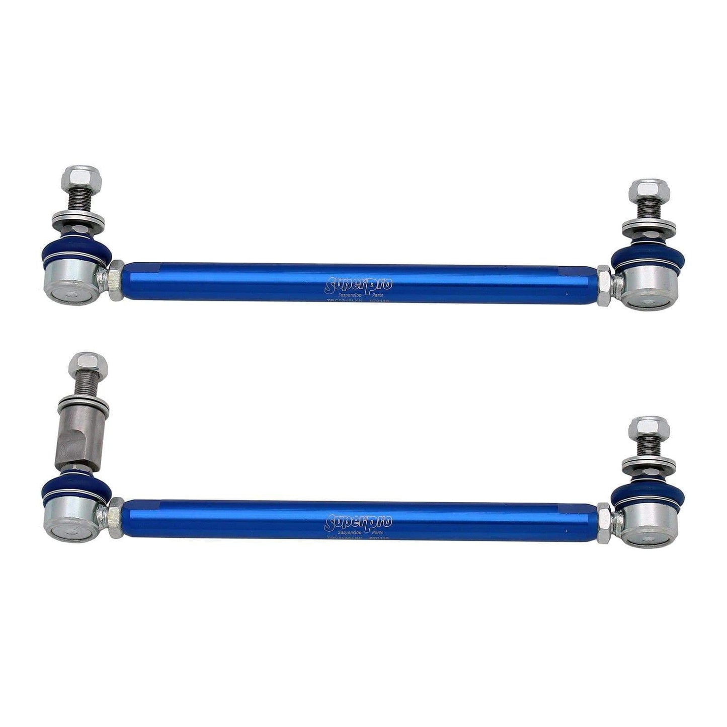 SuperPro Adjustable Front Sway Bar Link Kit | Multiple Audi/VW Fitments (TRC4301)