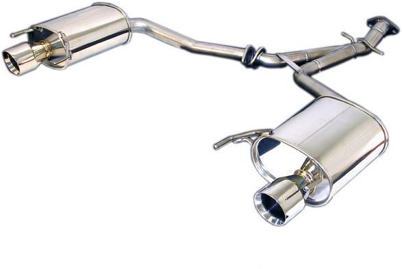 Revel Medallion Touring Dual Muffler Rear Section Exhaust | 2006-2013 Lexus IS250 RWD/AWD (T70113A)