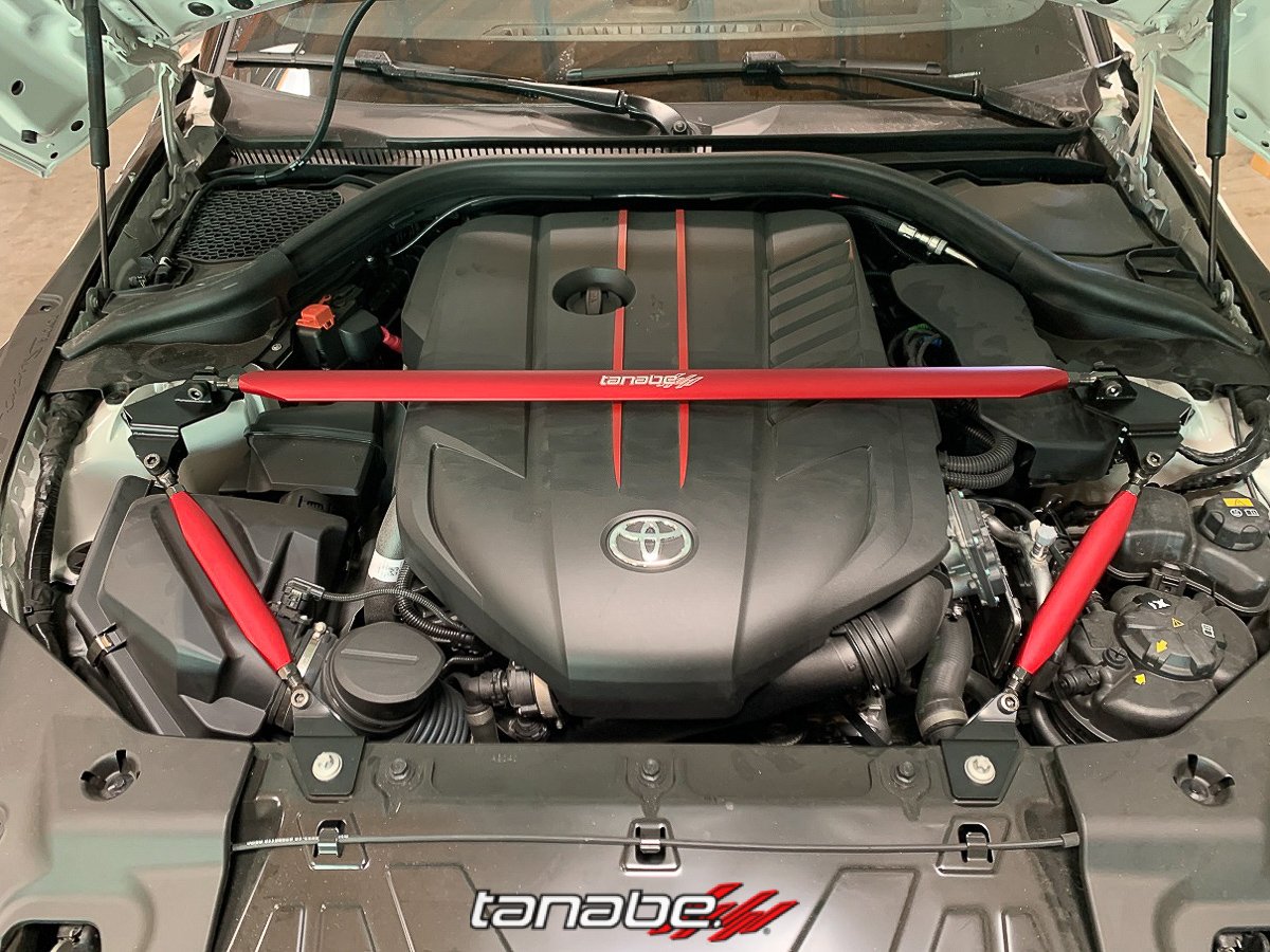 Tanabe Sustec Front Strut Tower Bar | 2020-2026 Toyota Supra 3.0T (TTB205F)