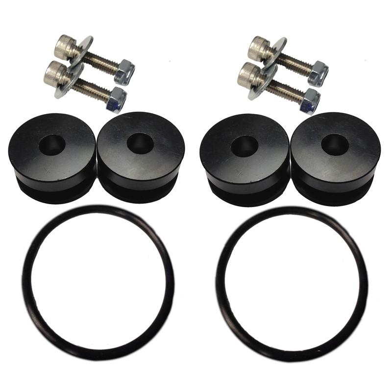Torque Solution Universal Billet Bumper Quick Release Kit (TS-UNI-026B)