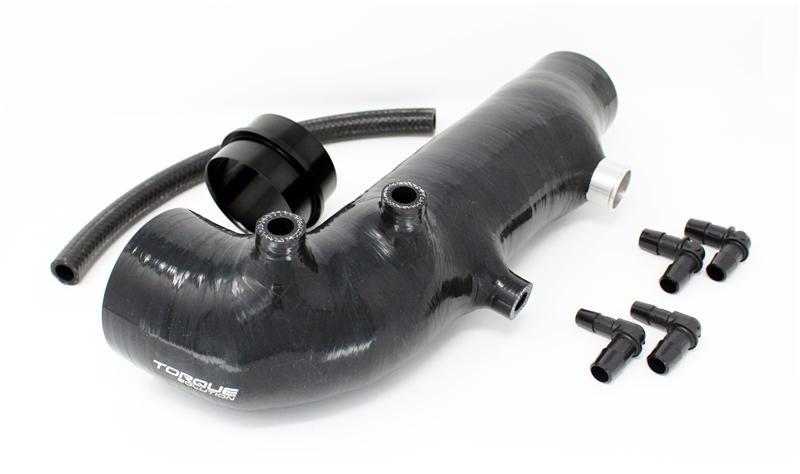 Torque Solution 2.4" Turbo Inlet Hose | 2002-2007 Subaru WRX, 2004-2021 Subaru WRX STI, and 2005-2009 Subaru Legacy GT (TS-SU-463BK)
