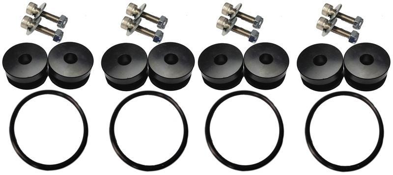 Torque Solution Billet Bumper Quick Release Kit Combo (TS-UNI-026Bc)