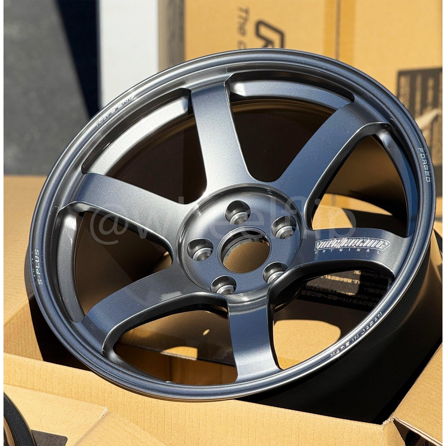 Volk Racing TE37 Saga S-Plus 18x10 +25, 18x11 +34 5x112 Gunmetal (SET)