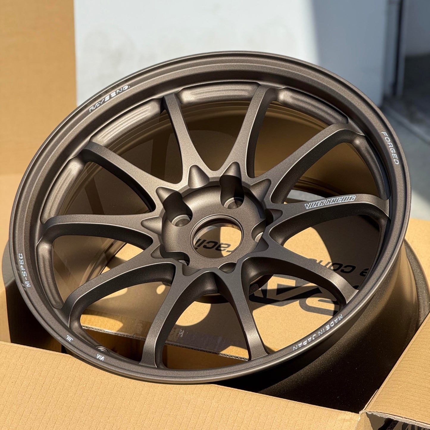 Volk Racing CE28N-Plus M-Spec 18x10 +40 5x120 Blast Bronze (SET)