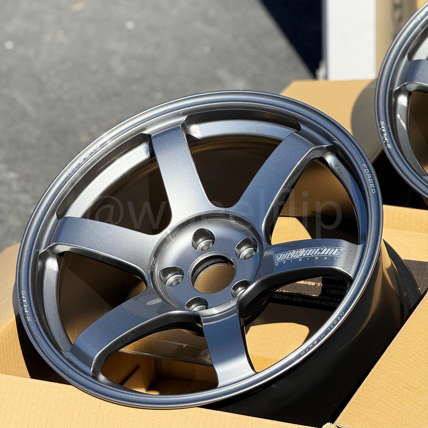 Volk Racing TE37 Saga S-Plus 18x10 +25, 18x11 +34 5x112 Gunmetal (SET)