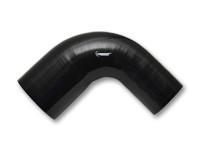 4 Ply 90 Degree Reducer Elbow, 2.75" ID x 3" ID x 3.5" Leg Length Black by Vibrant Performance