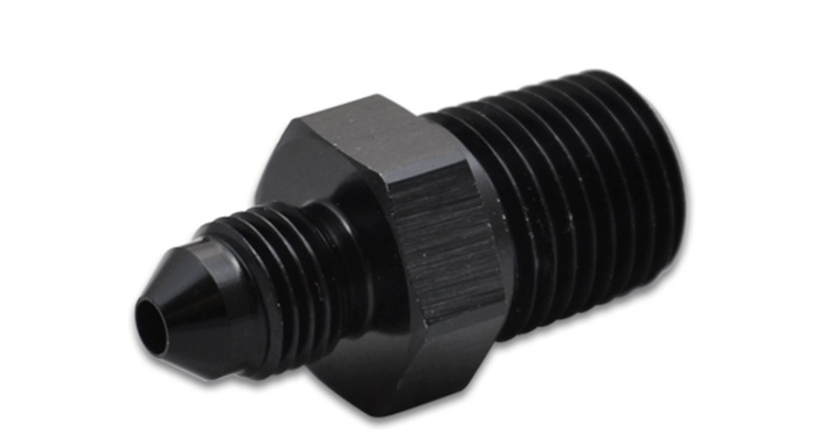 Vibrant Performance Aluminum -4AN Male To -1/8" Male NPT Straight Adapter Fitting
