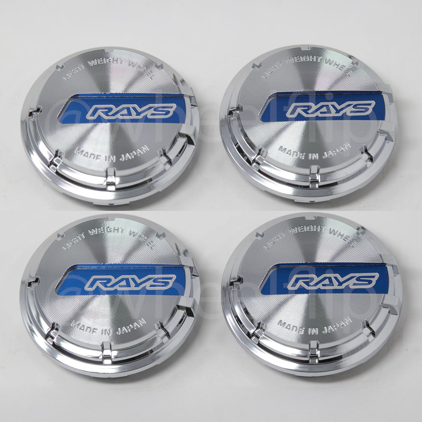 Gram Lights WR Center Cap (Blue/Chrome)
