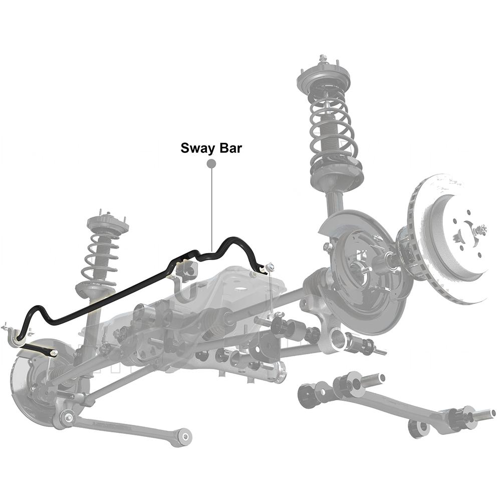 Whiteline 20mm Non-Adjustable Rear Sway Bar | 2016-2021 Honda Civic (BHR97)