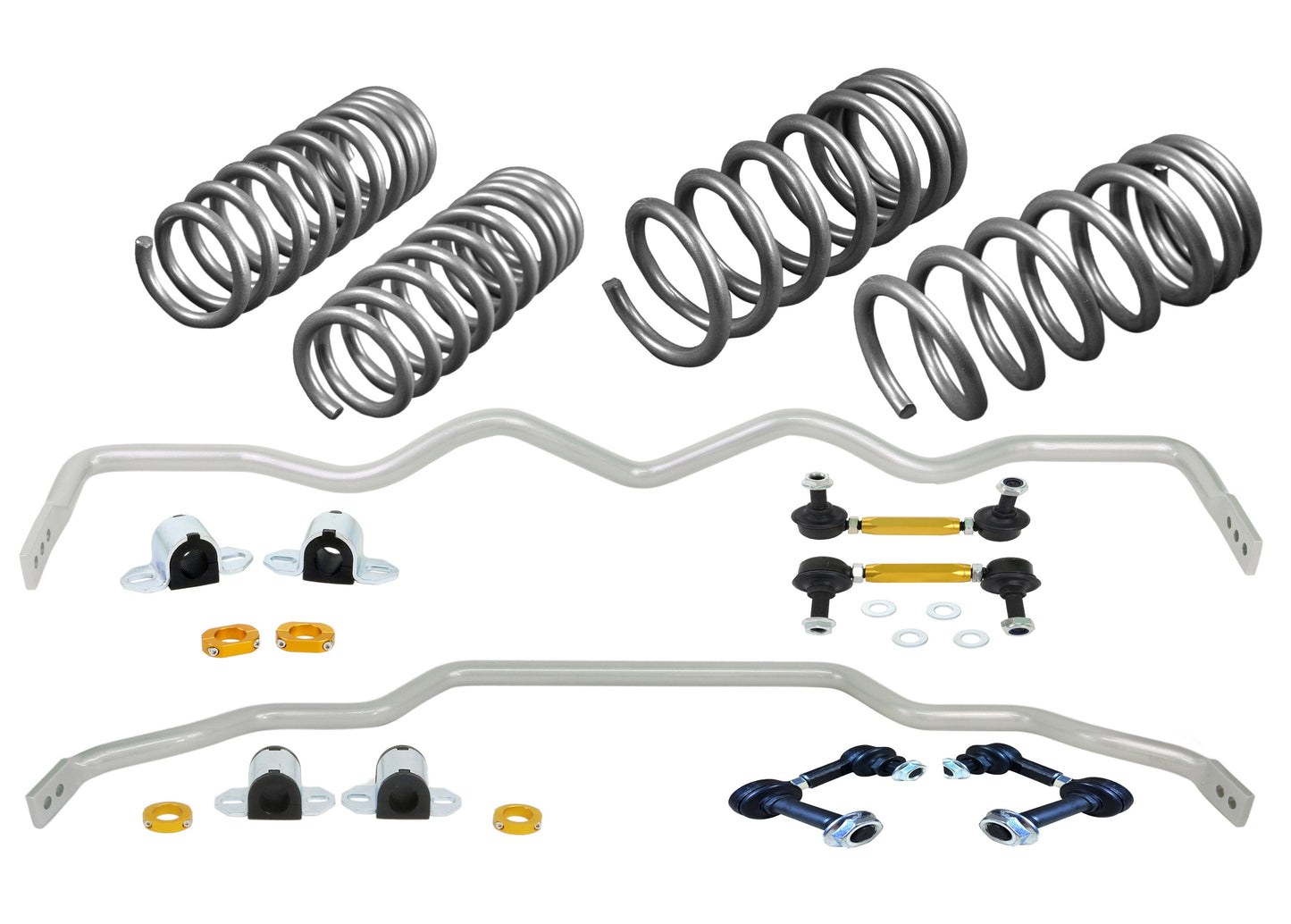 Whiteline Front and Rear Grip Series Kit | 2009-2020 Nissan 370Z Base (GS1-NIS002)