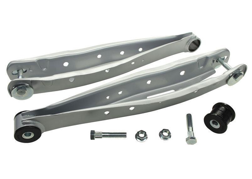 Whiteline Lower Control Arm Assembly - Camber/Toe Correction | 2008-2024 Subaru WRX, 2008-2021 Subaru WRX STI, and 2013-2024 Subaru BRZ (KTA216A)