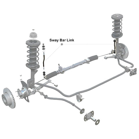 Whiteline Front Sway Bar Link | 2004-2006 Pontiac GTO Base (W22772)