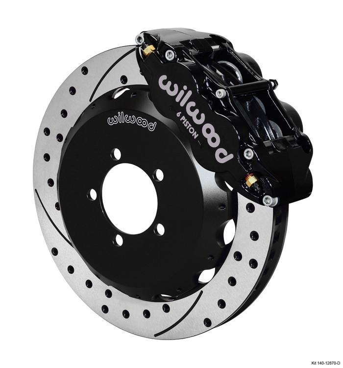 Wilwood 6R Drilled/Slotted Front Big Brake Kit | 2022 Subaru BRZ/Toyota 86 and 2013-2021 Subaru BRZ/Scion FR-S/Toyota 86 (140-12870-D)