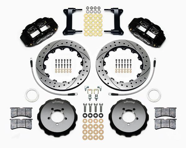 Wilwood 6R Drilled/Slotted Front Big Brake Kit | 2022 Subaru BRZ/Toyota 86 and 2013-2021 Subaru BRZ/Scion FR-S/Toyota 86 (140-12870-D)