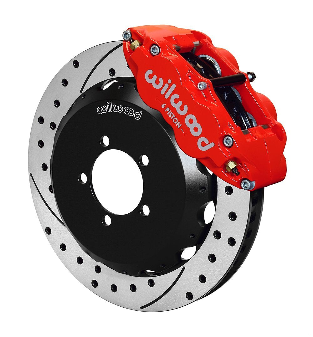 Wilwood 6R Front Drilled Big Brake Kit | 2022+ Subaru BRZ/Toyota 86 and 2013-2021 Subaru BRZ/Scion FR-S/Toyota 86 (140-12870-DR)