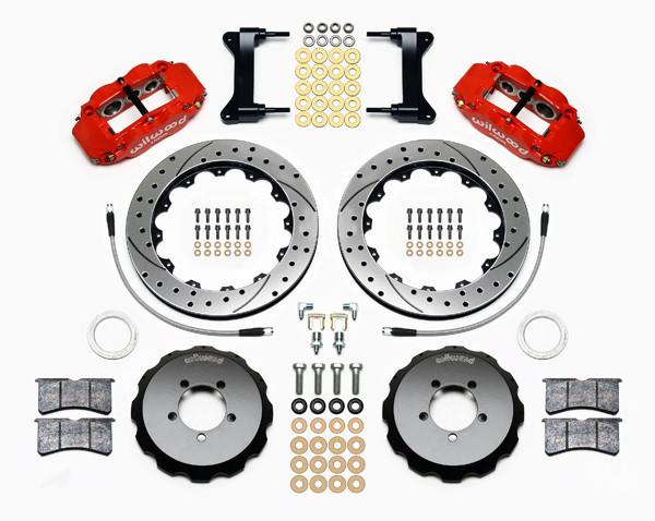 Wilwood 6R Front Drilled Big Brake Kit | 2022+ Subaru BRZ/Toyota 86 and 2013-2021 Subaru BRZ/Scion FR-S/Toyota 86 (140-12870-DR)