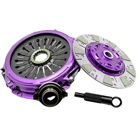 XClutch Stage 2 Single Cushioned Ceramic Clutch Kit | 2008-2015 Mitsubishi Evo X (XKMI24011-1C)