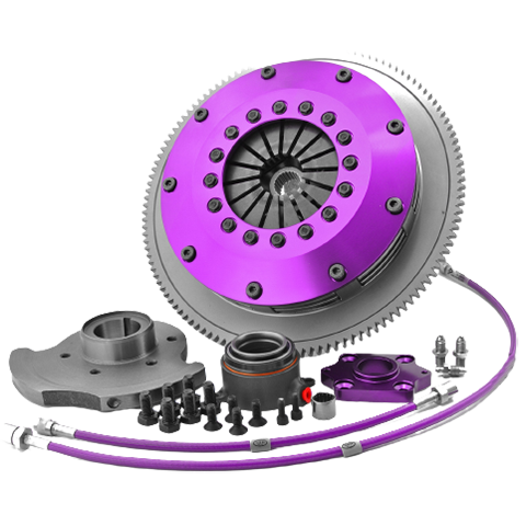 XClutch Twin Sprung Ceramic Clutch Kit | 1993-2002 Mazda RX-7 (XKMZ20680-2B)