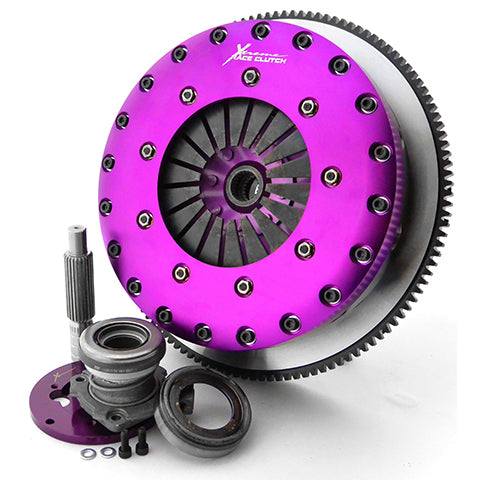 XClutch Twin Solid Ceramic Clutch Kit | 2007-2008 Nissan 350Z/Infiniti G35 and 2009-2015 Nissan 370Z/Infiniti G37 (XKNI23688-2E)
