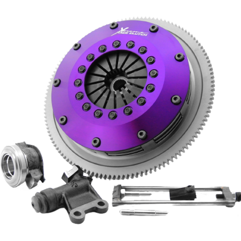 XClutch Twin Sprung Ceramic Clutch Kit | 2002-2021 Subaru WRX STI, 2004-2005 Subaru WRX, and 2007-2009 Subaru Legacy Spec.B (XKSU20521-2B)