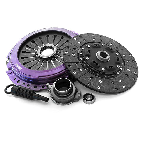 XClutch Stage 1 Sprung Organic Clutch Kit with Steel Backed Facing | 2002-2021 Subaru WRX STI, 2004-2005 Subaru WRX, and 2007-2009 Subaru Legacy GT Spec.B (XKSU24001-1T)