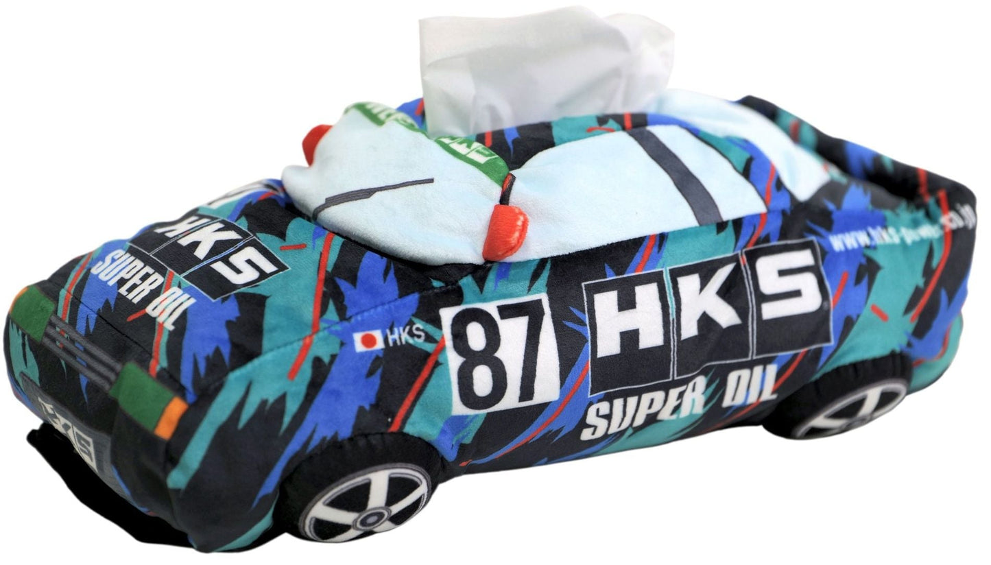HKS Tissue Holder - Oil Color HKS Racing Car
