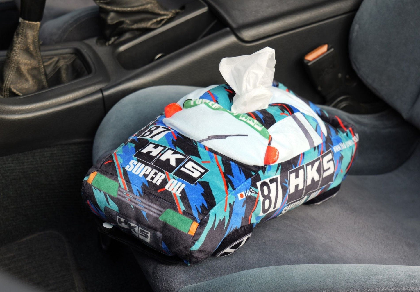 HKS Tissue Holder - Oil Color HKS Racing Car