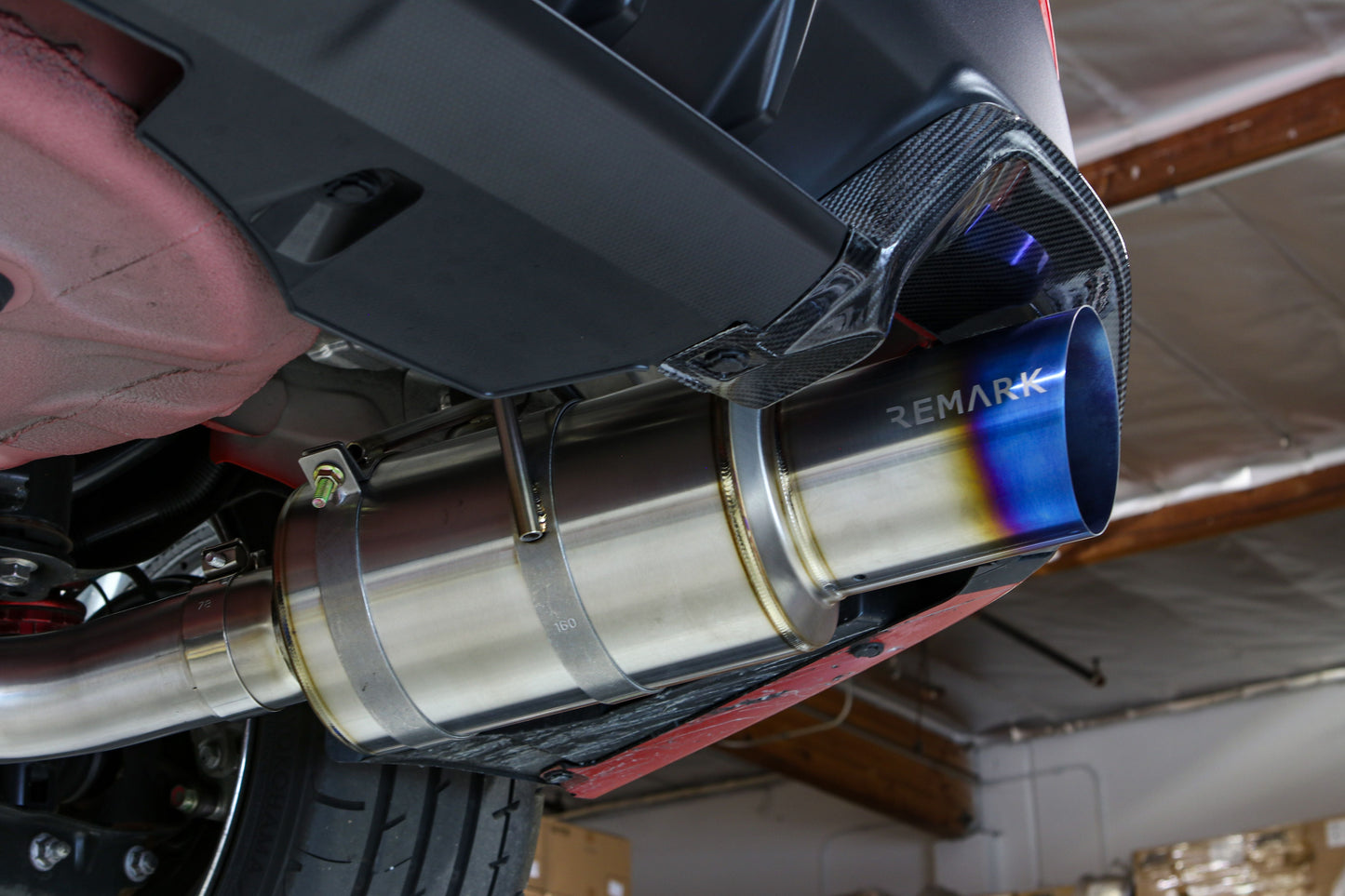 Remark R1-Spec Titanium Catback Exhaust | 2022+ Subaru WRX (RK-C1076S-03TF)