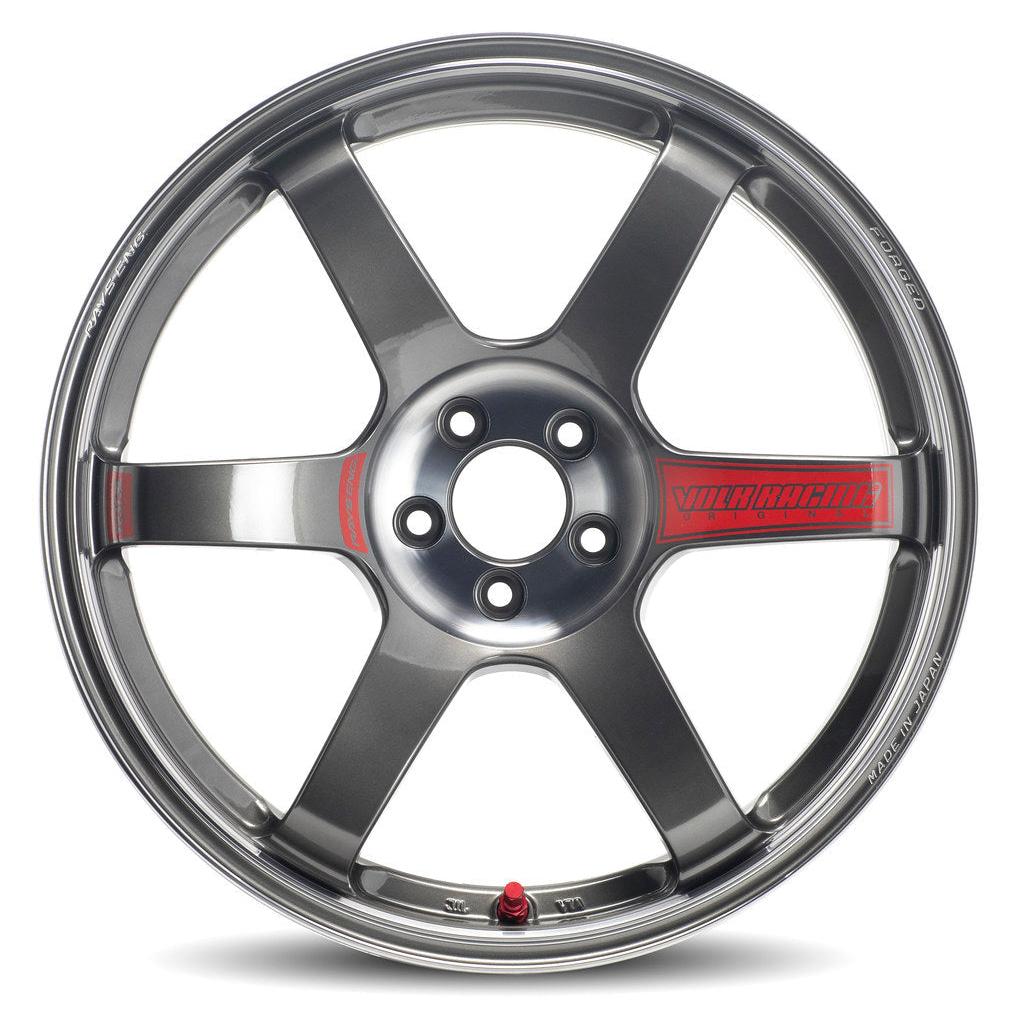 Volk Racing TE37 Saga SL 18x9.5 +45 5x114.3 Pressed Graphite (SET)