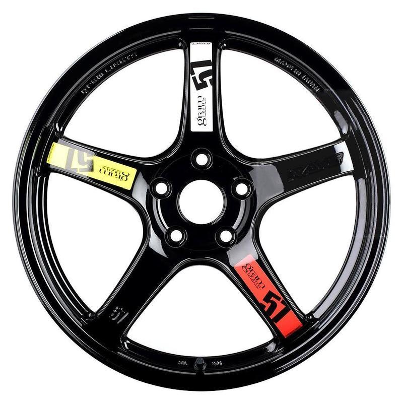 Gram Lights 57DR/57CR Spoke Sticker White (2 PCS)