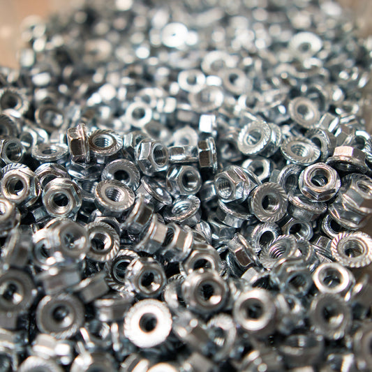 M6x1.0 Zinc Coated Nuts