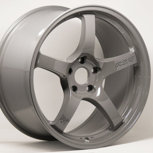 Gram Lights 57CR 18x9.5 +38 5x114.3 Glossy Gray (SET)