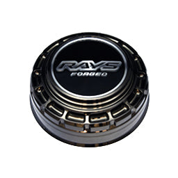 Rays 5H Center Cap - Black Chrome / 5x150 PCD / 114mm Bore (SET)