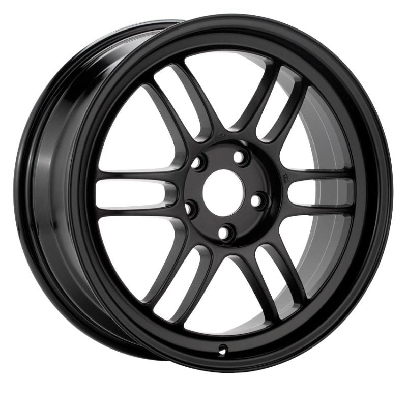 Enkei RPF1 16x7 4x100 43mm Offset 73mm Bore Black Wheel Miata 4