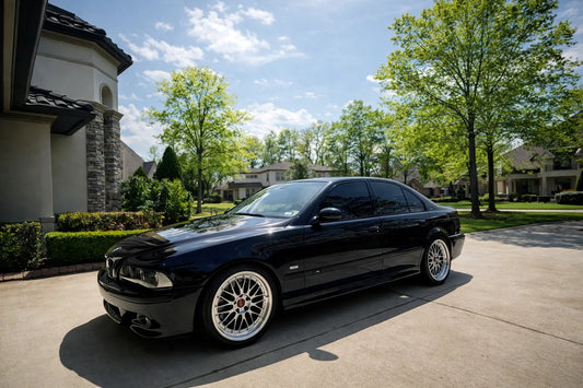 E39 M5 Wheel Spotlight: BBS LM in Diamond Silver