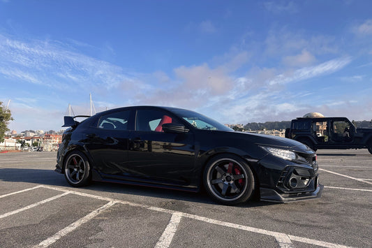 Honda Civic Type R - Volk Racing TE37 Saga SL - WheelFlip