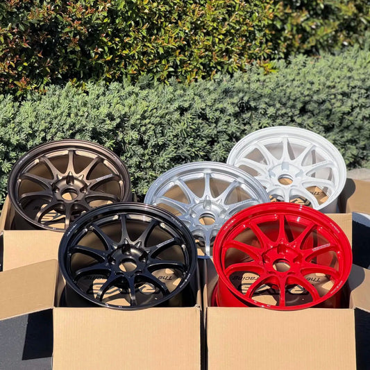 Volk Racing CE28N-Plus Finish Guide (17x10 +44, 5x114.3) — Face-3 Concavity for the Honda S2000 - WheelFlip