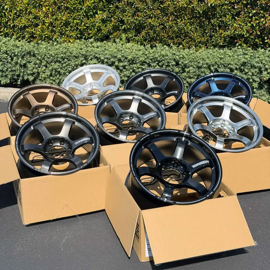 Volk Racing TE37 Large PCD Progressive Model II — All Finishes