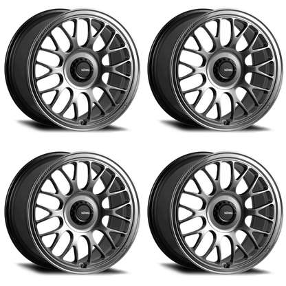 (set of 4) Konig MRK1 Hyper Carbon | 15x7" +35mm | 4x100mm Wheel