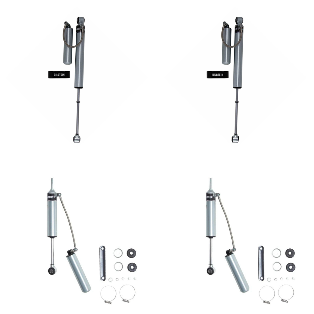 Bilstein B8 5160 w/ Remote Reservoir Shocks Set w/2-2.5" lift - 2001-2010 GMC Sierra 2500 HD 4WD RWD