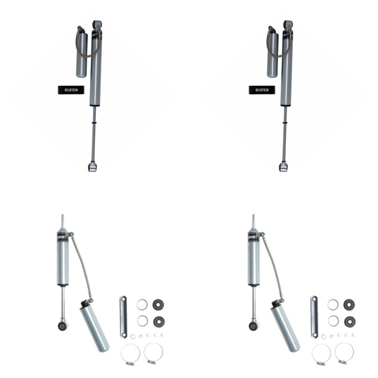 Bilstein B8 5160 w/ Remote Reservoir Shocks Set w/2-2.5" lift - 2001-2010 GMC Sierra 2500 HD 4WD RWD