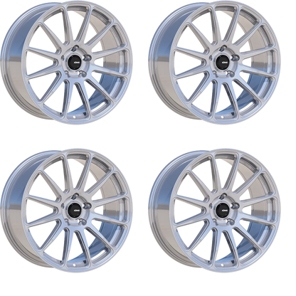 (set of 4) Konig Aeris Steel Silver | 19x8.5" +45mm | 5x114.3mm Wheels