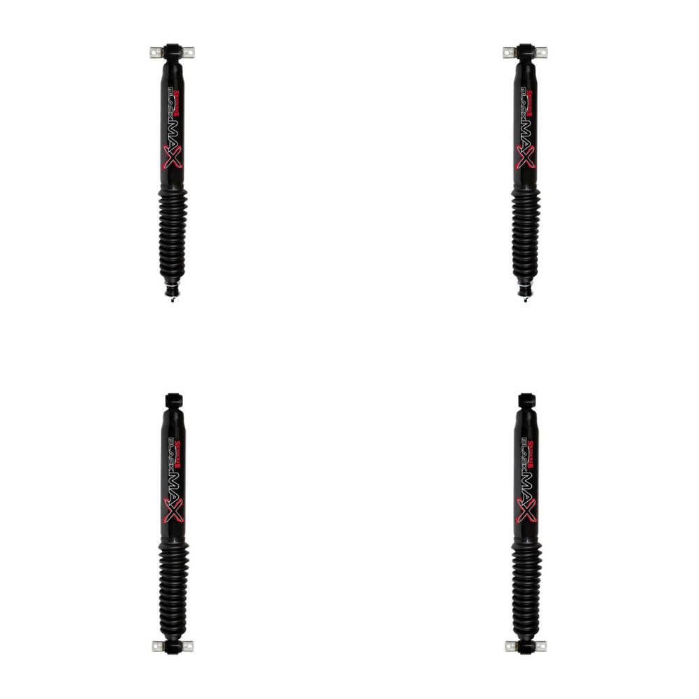 Skyjacker Black MAX Hydro Shocks Set - 1988-1998 GMC Sierra 1500 RWD