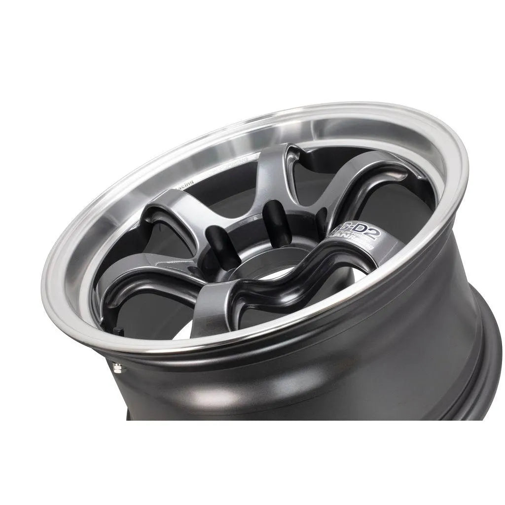 Advan RG-D2 17x8.5 -10 6x139.7 Machining & Racing Gun Metallic (SET)