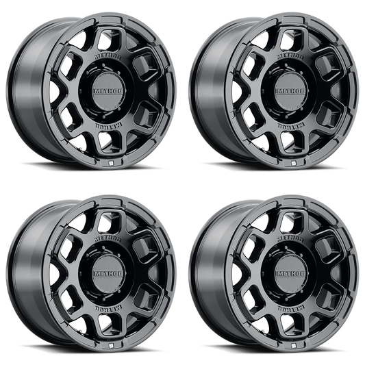 (set of 4) Method Wheels MR710 HD Gloss Black | 18x9" +12mm | 8x180mm Wheel