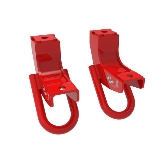 aFe POWER Front Tow Hook Red | Toyota Tundra (22+) (450-72T001-R)
