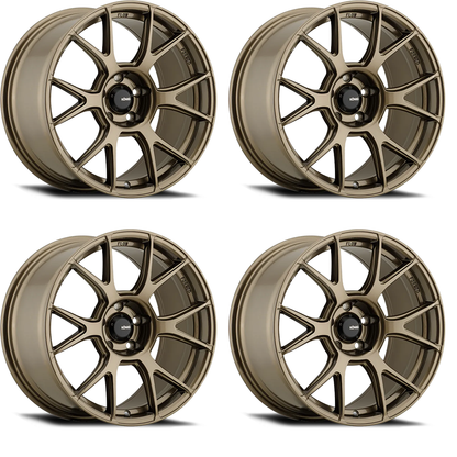 (set of 4) Konig Ampliform Gloss Bronze | 18x8.5" +32mm | 5x120mm Wheels