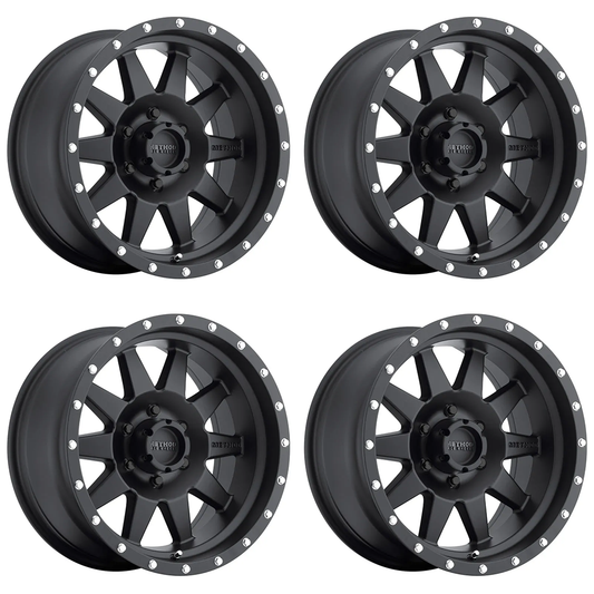 (set of 4) Method Wheels MR301 Matte Black | 18x9" +18mm | 6x135mm Wheel