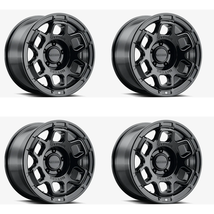 (set of 4) Method Wheels MR710 HD Gloss Black | 17x8.5" +0mm | 5x5mm Wheel